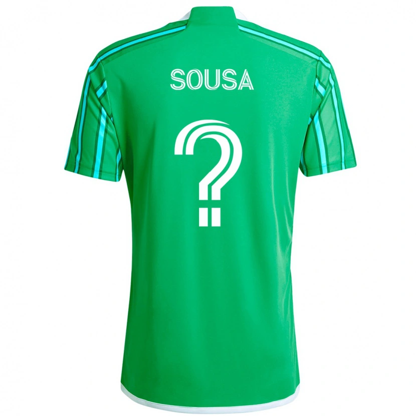 Danxen Dětské Travian Sousa #0 Světle Modrá Domů Hráčské Dresy 2025/26 Dres