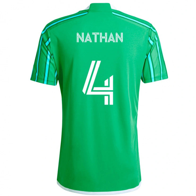 Danxen Dětské Nathan #4 Světle Modrá Domů Hráčské Dresy 2025/26 Dres