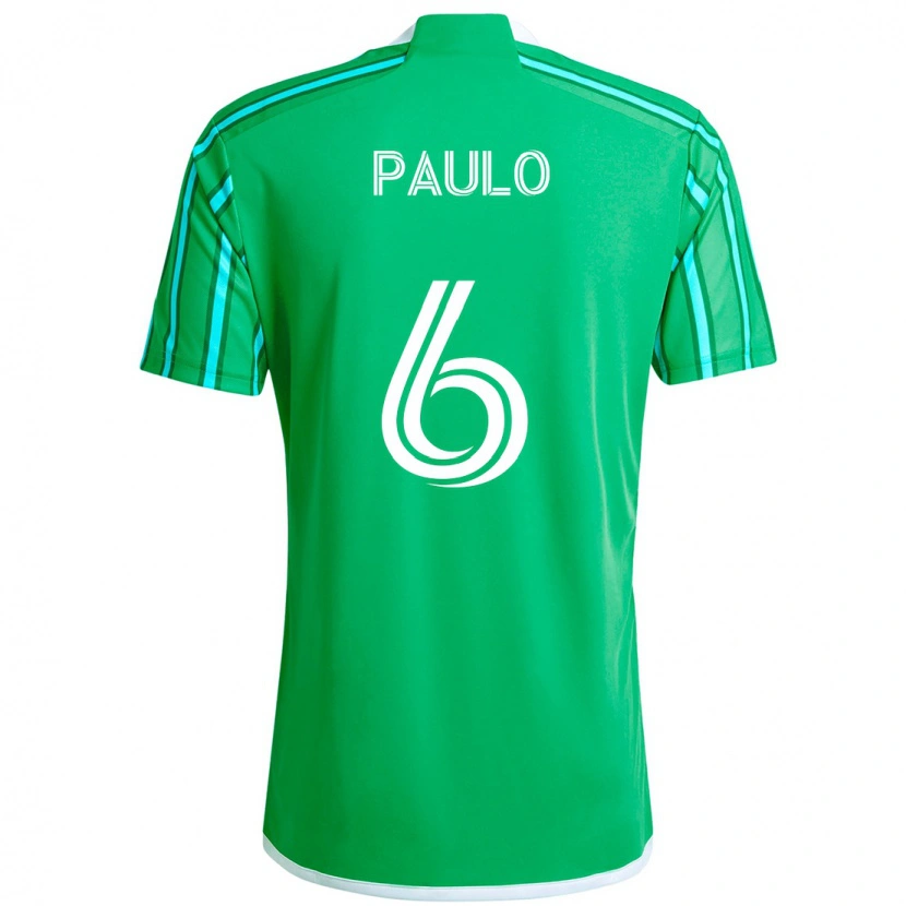 Danxen Dětské João Paulo #6 Světle Modrá Domů Hráčské Dresy 2025/26 Dres
