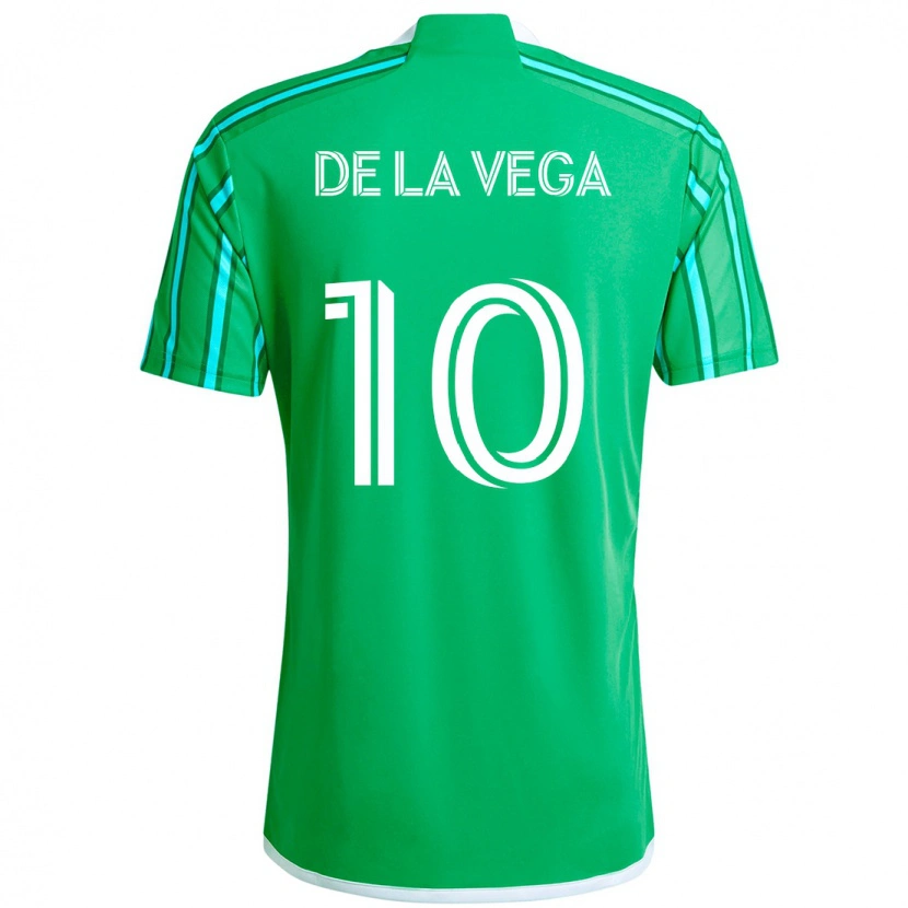Danxen Dětské Pedro De La Vega #10 Světle Modrá Domů Hráčské Dresy 2025/26 Dres