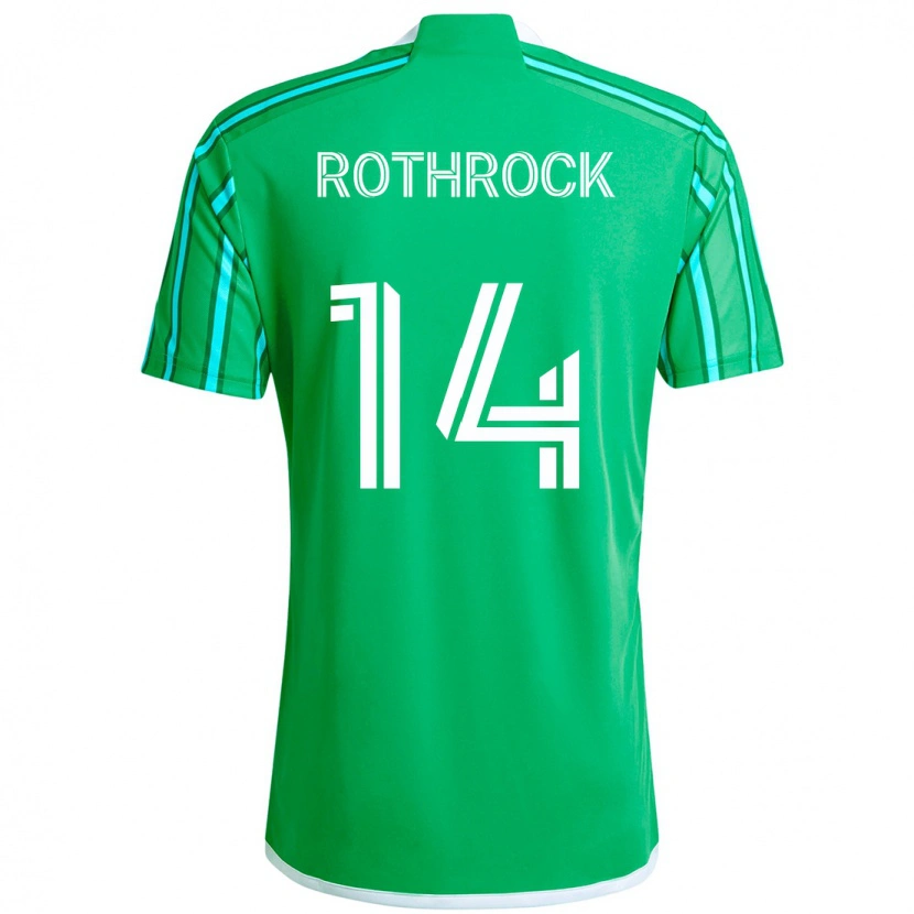 Danxen Dětské Paul Rothrock #14 Světle Modrá Domů Hráčské Dresy 2025/26 Dres