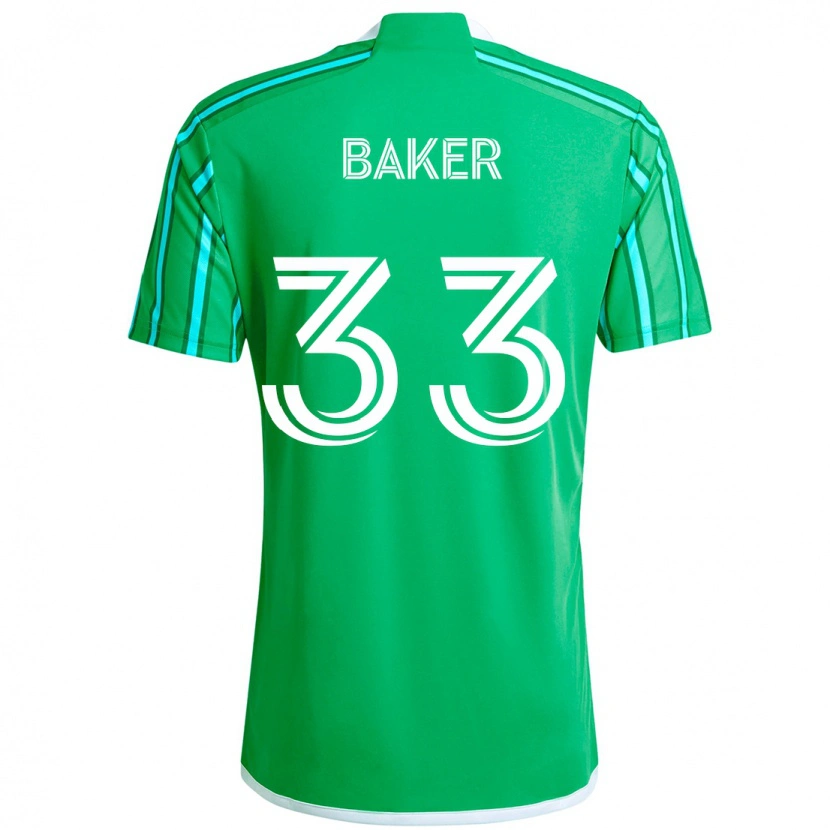 Danxen Dětské Cody Baker #33 Světle Modrá Domů Hráčské Dresy 2025/26 Dres