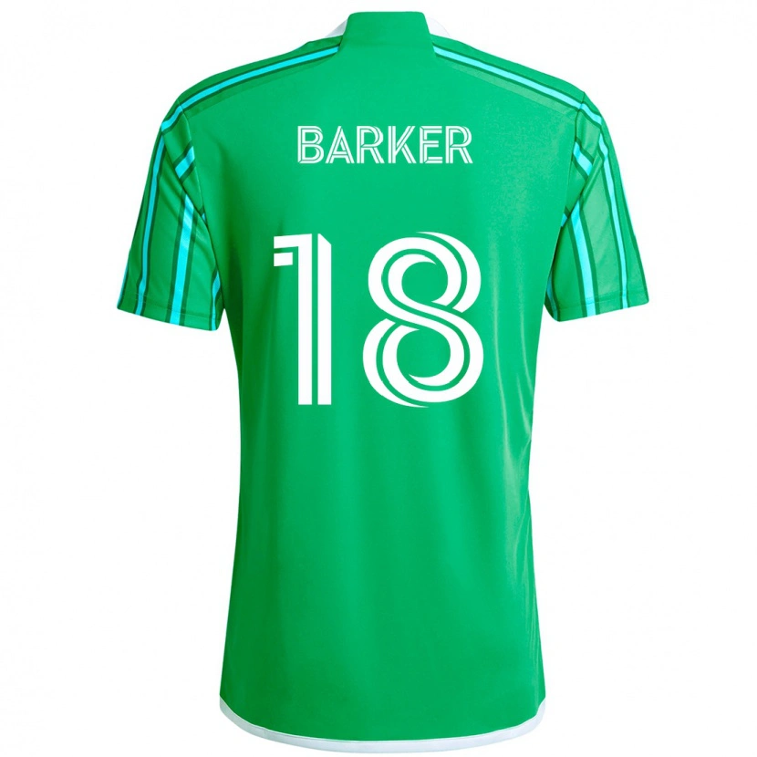 Danxen Dětské Alicia Barker #18 Světle Modrá Domů Hráčské Dresy 2025/26 Dres