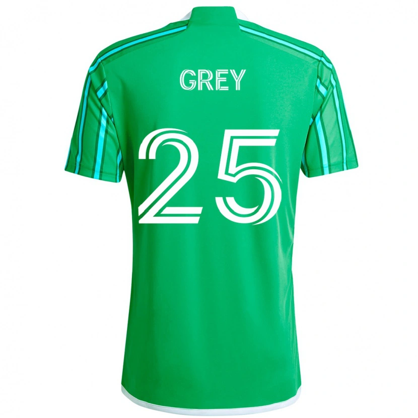 Danxen Dětské Mireya Grey #25 Světle Modrá Domů Hráčské Dresy 2025/26 Dres