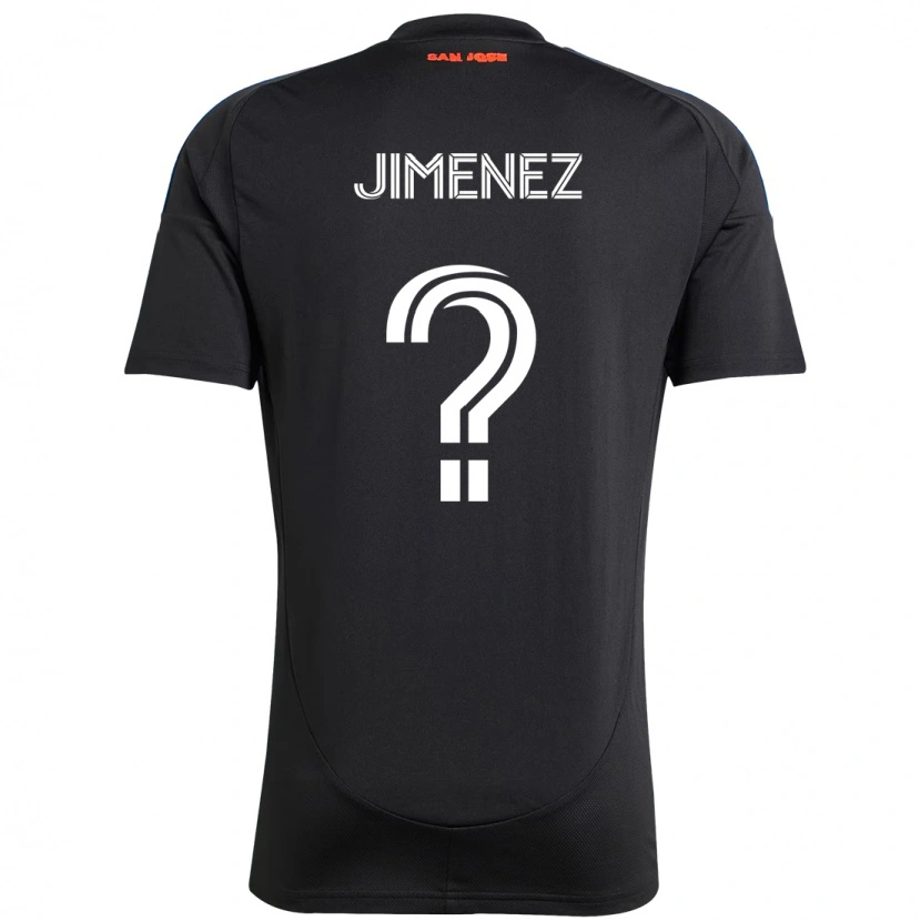 Danxen Dětské Kevin Jimenez #0 Bílá Červená Domů Hráčské Dresy 2025/26 Dres