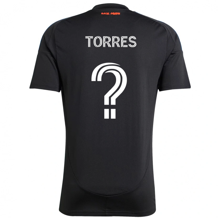 Danxen Dětské Jorge Torres #0 Bílá Červená Domů Hráčské Dresy 2025/26 Dres
