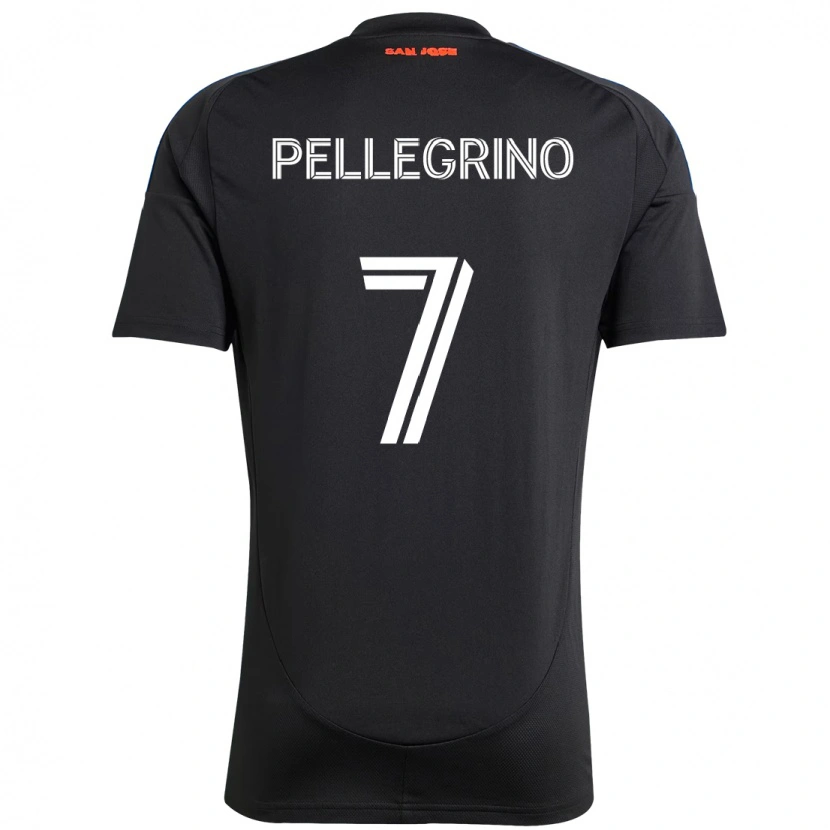 Danxen Dětské Amahl Pellegrino #7 Bílá Červená Domů Hráčské Dresy 2025/26 Dres