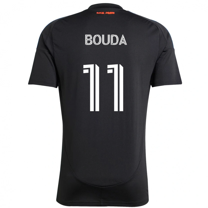 Danxen Dětské Ousseni Bouda #11 Bílá Červená Domů Hráčské Dresy 2025/26 Dres