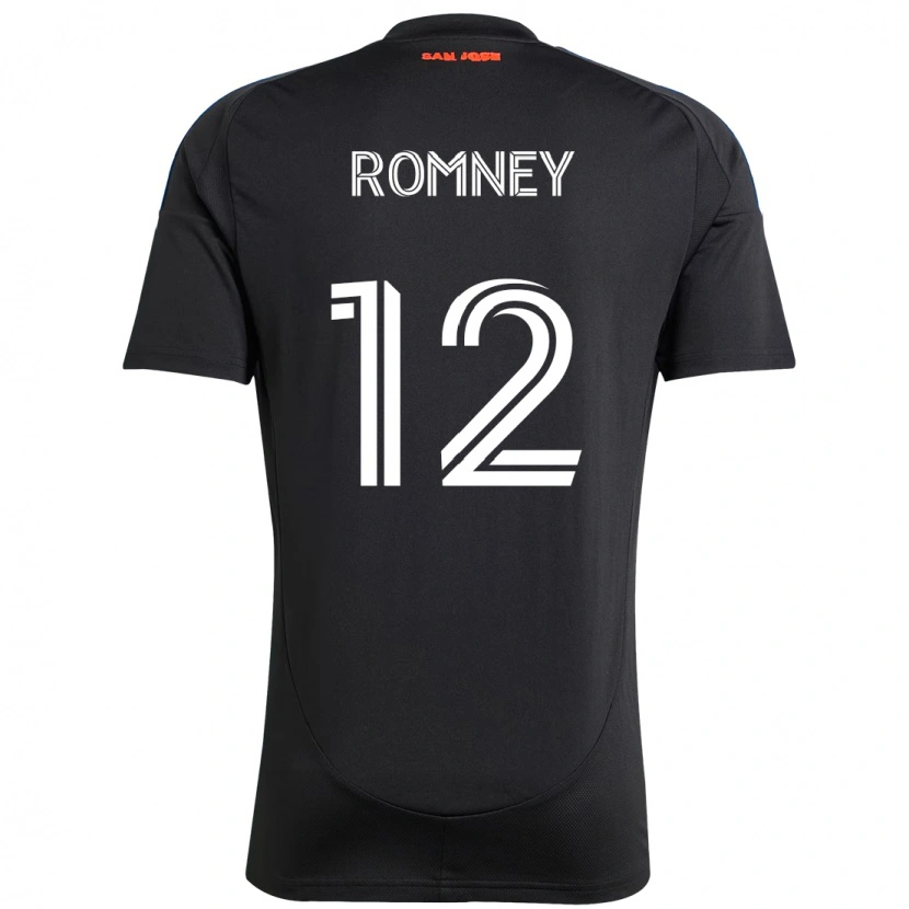 Danxen Dětské Dave Romney #12 Bílá Červená Domů Hráčské Dresy 2025/26 Dres