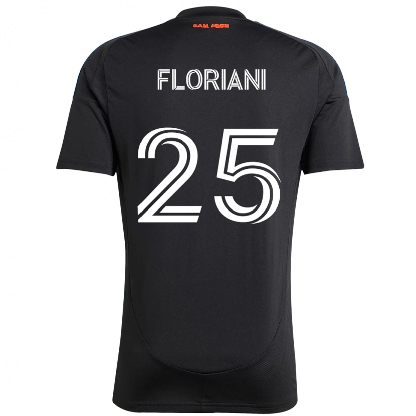Danxen Dětské Max Floriani #25 Bílá Červená Domů Hráčské Dresy 2025/26 Dres