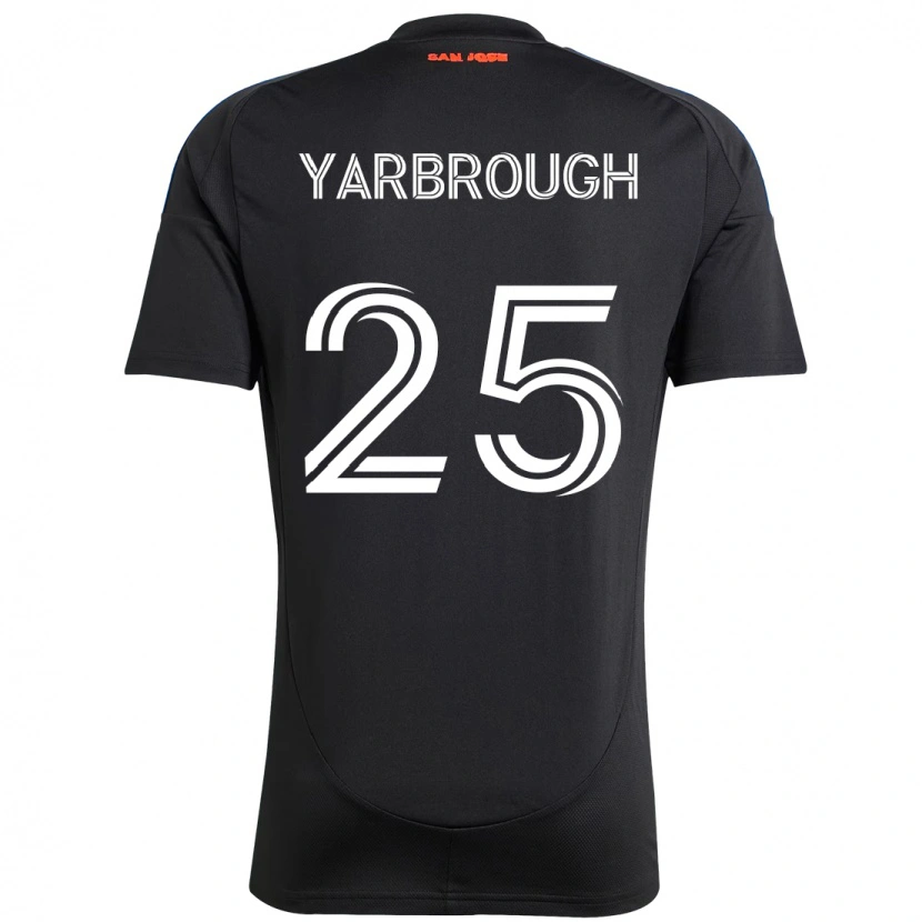 Danxen Dětské William Yarbrough #25 Bílá Červená Domů Hráčské Dresy 2025/26 Dres