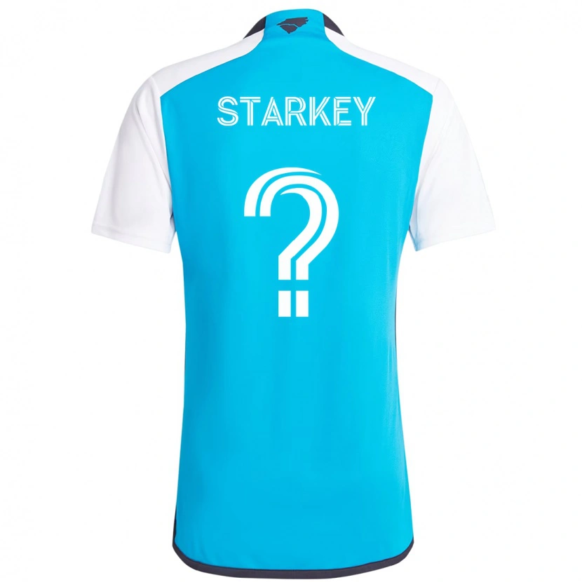 Danxen Dětské Caleb Starkey #0 Černá Bílá Domů Hráčské Dresy 2025/26 Dres