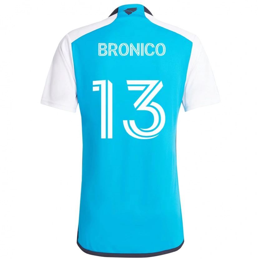 Danxen Dětské Brandt Bronico #13 Černá Bílá Domů Hráčské Dresy 2025/26 Dres