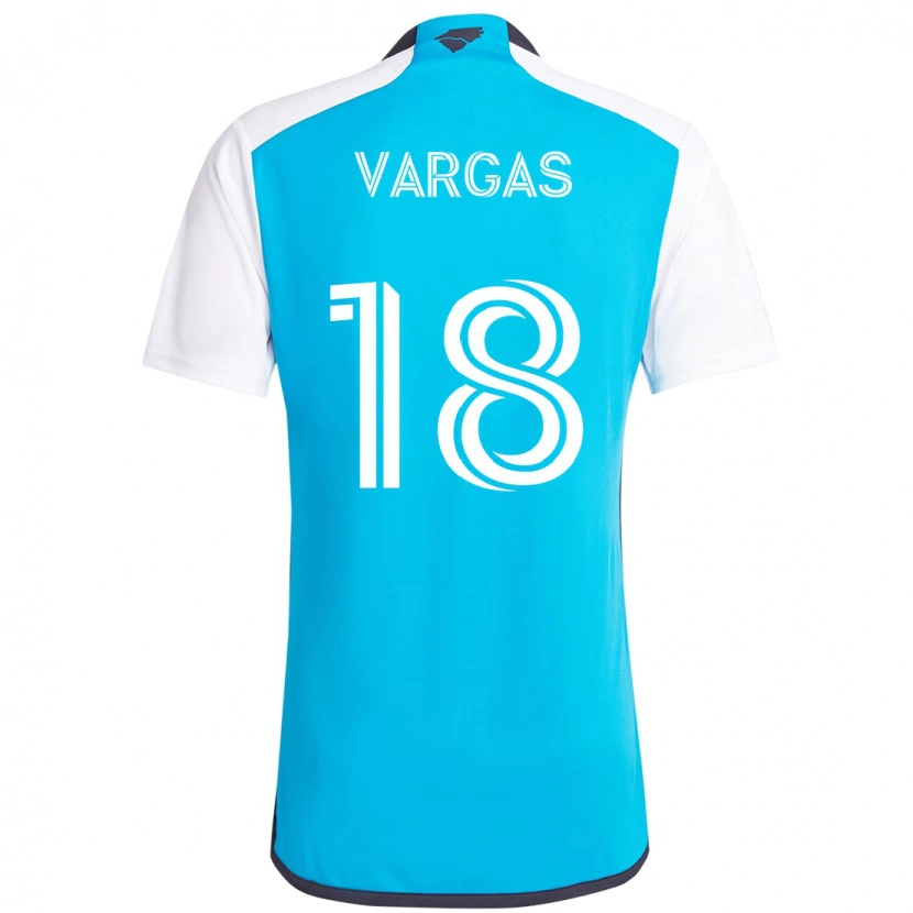 Danxen Dětské Kerwin Vargas #18 Černá Bílá Domů Hráčské Dresy 2025/26 Dres