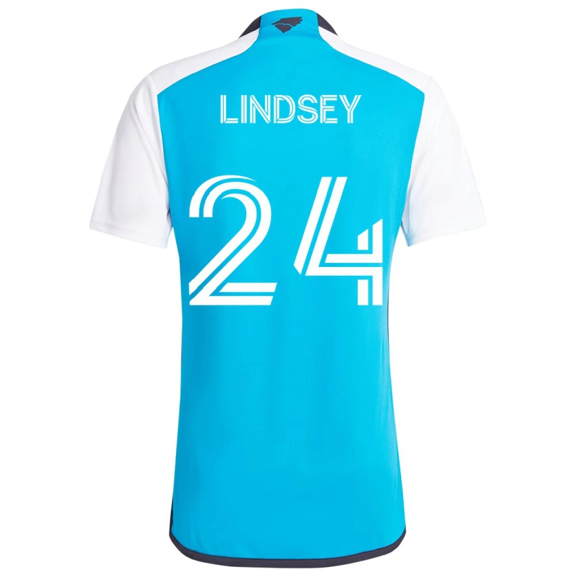 Danxen Dětské Jaylin Lindsey #24 Černá Bílá Domů Hráčské Dresy 2025/26 Dres
