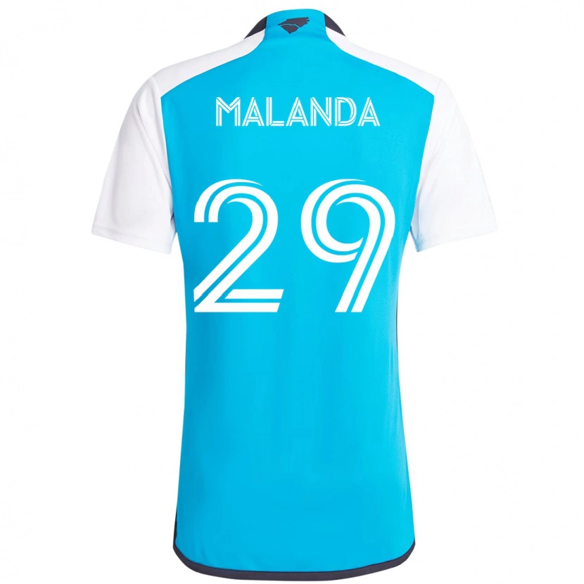 Danxen Dětské Adilson Malanda #29 Černá Bílá Domů Hráčské Dresy 2025/26 Dres