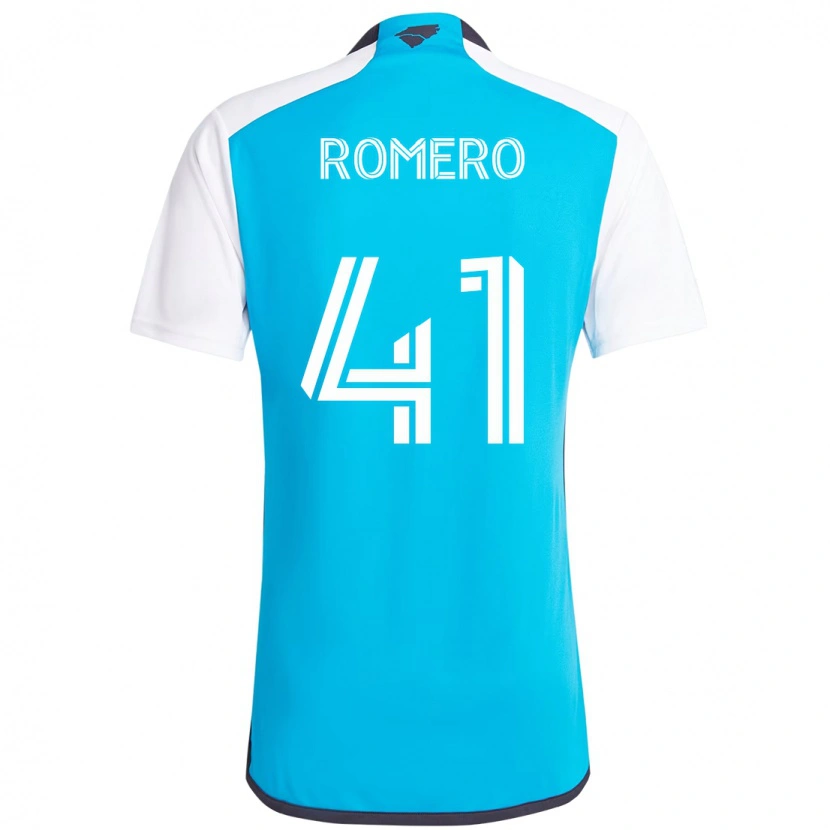 Danxen Dětské Brian Romero #41 Černá Bílá Domů Hráčské Dresy 2025/26 Dres