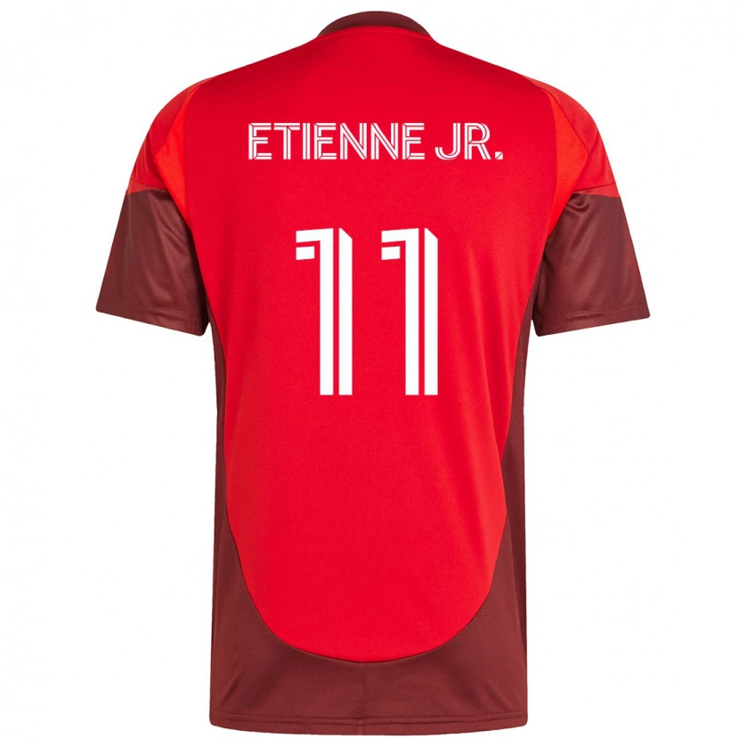 Danxen Dětské Derrick Etienne Jr. #11 Bílá Červená Domů Hráčské Dresy 2025/26 Dres