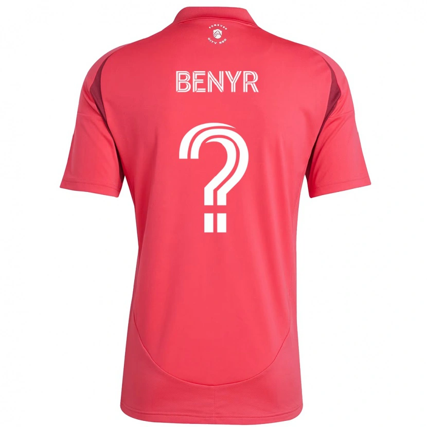 Danxen Dětské Braden Benyr #0 Bílá Purpurová Domů Hráčské Dresy 2025/26 Dres