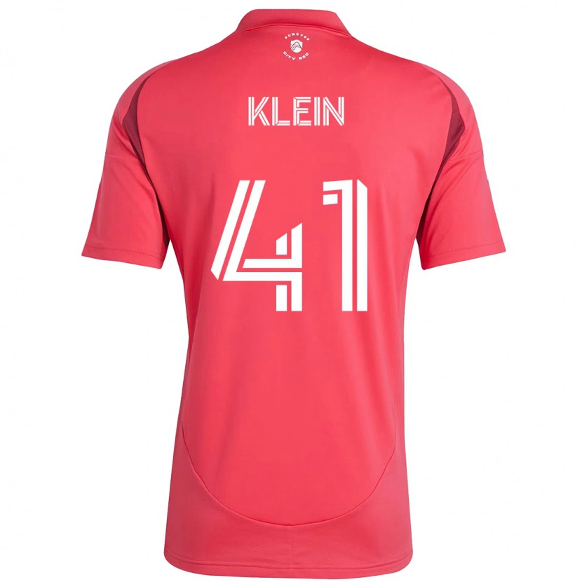 Danxen Dětské Johnny Klein #41 Bílá Purpurová Domů Hráčské Dresy 2025/26 Dres