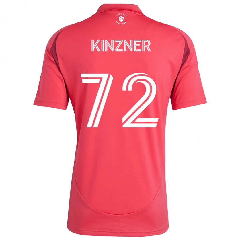Danxen Dětské Eric Kinzner #72 Bílá Purpurová Domů Hráčské Dresy 2025/26 Dres