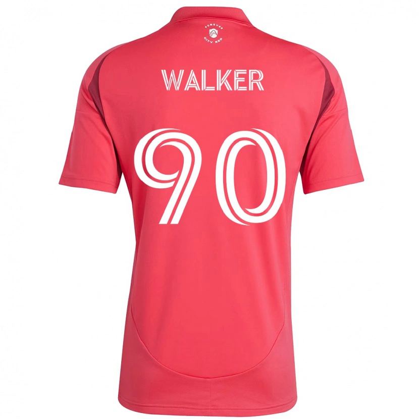 Danxen Dětské Eric Walker #90 Bílá Purpurová Domů Hráčské Dresy 2025/26 Dres