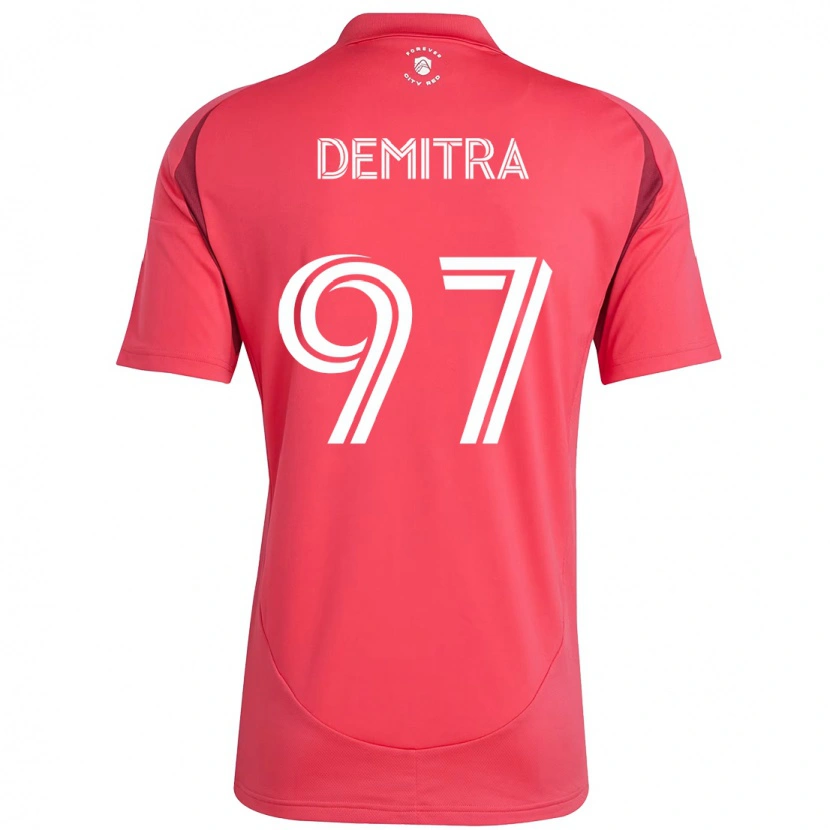 Danxen Dětské Lucas Demitra #97 Bílá Purpurová Domů Hráčské Dresy 2025/26 Dres