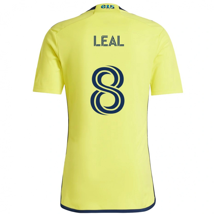 Danxen Dětské Randall Leal #8 Námořnická Modrá Žlutá Domů Hráčské Dresy 2025/26 Dres