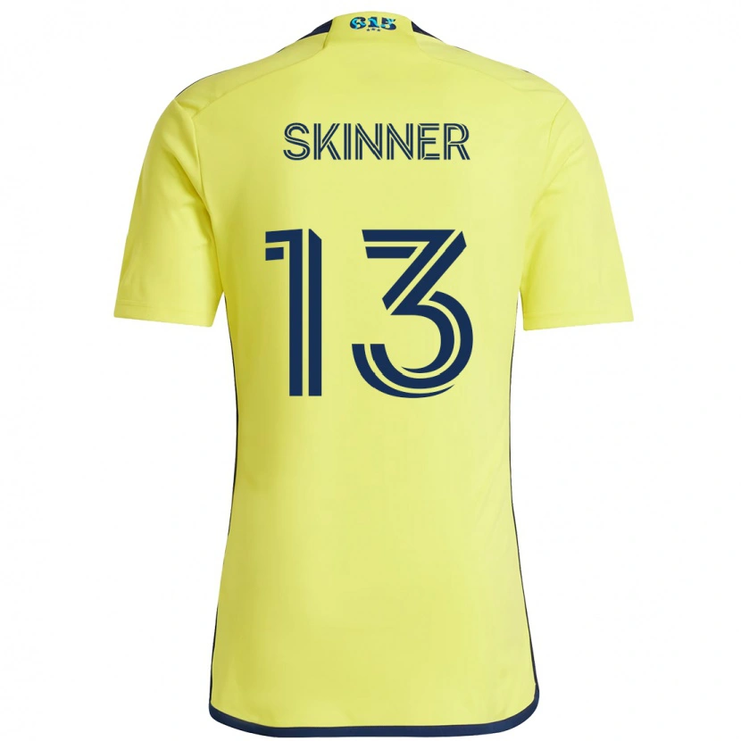 Danxen Dětské Joey Skinner #13 Námořnická Modrá Žlutá Domů Hráčské Dresy 2025/26 Dres