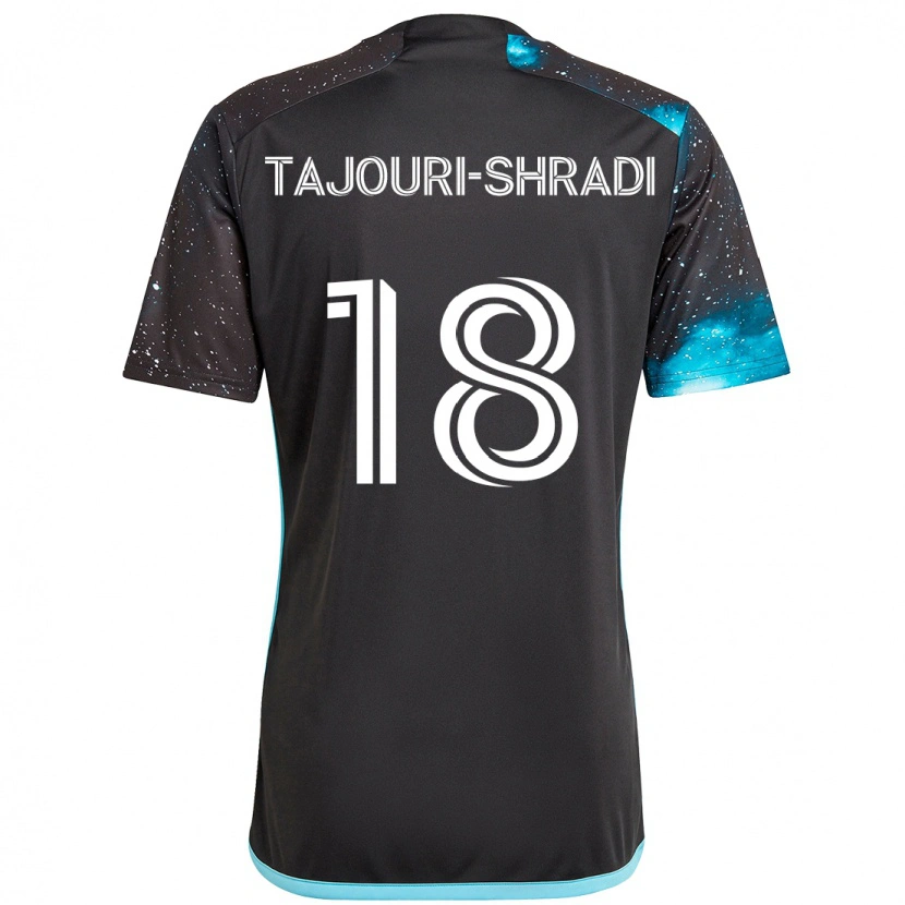 Danxen Dětské Ismael Tajouri-Shradi #18 Nebesky Modrá Domů Hráčské Dresy 2025/26 Dres