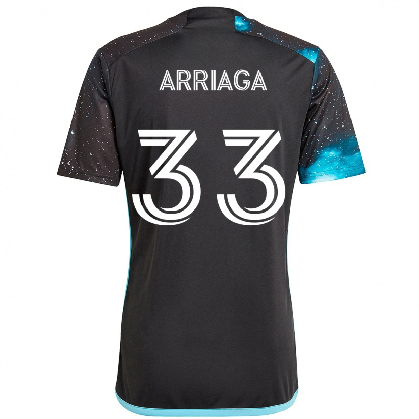 Danxen Dětské Kervin Arriaga #33 Nebesky Modrá Domů Hráčské Dresy 2025/26 Dres