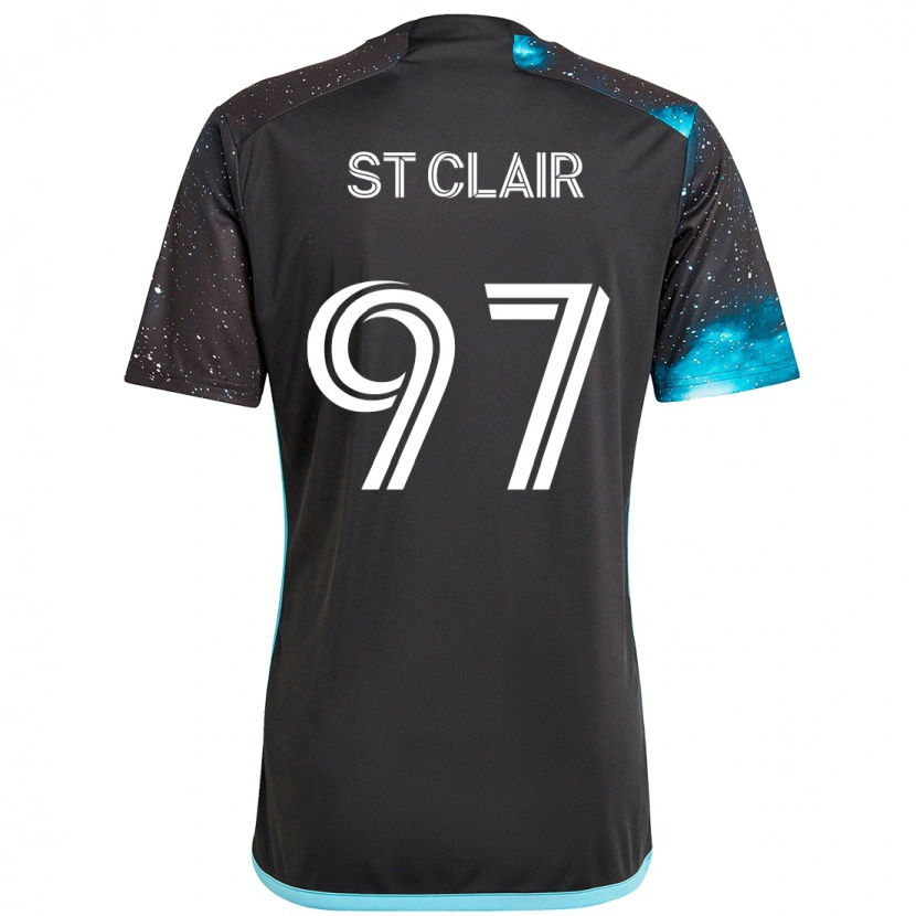 Danxen Dětské Dayne St. Clair #97 Nebesky Modrá Domů Hráčské Dresy 2025/26 Dres