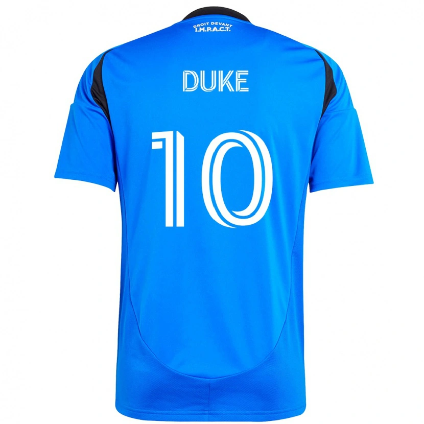 Danxen Dětské Bryce Duke #10 Nebesky Modrá Tmavě Modrá Domů Hráčské Dresy 2025/26 Dres