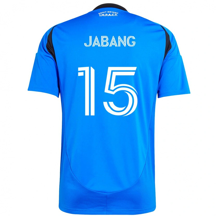 Danxen Dětské Ousman Jabang #15 Nebesky Modrá Tmavě Modrá Domů Hráčské Dresy 2025/26 Dres