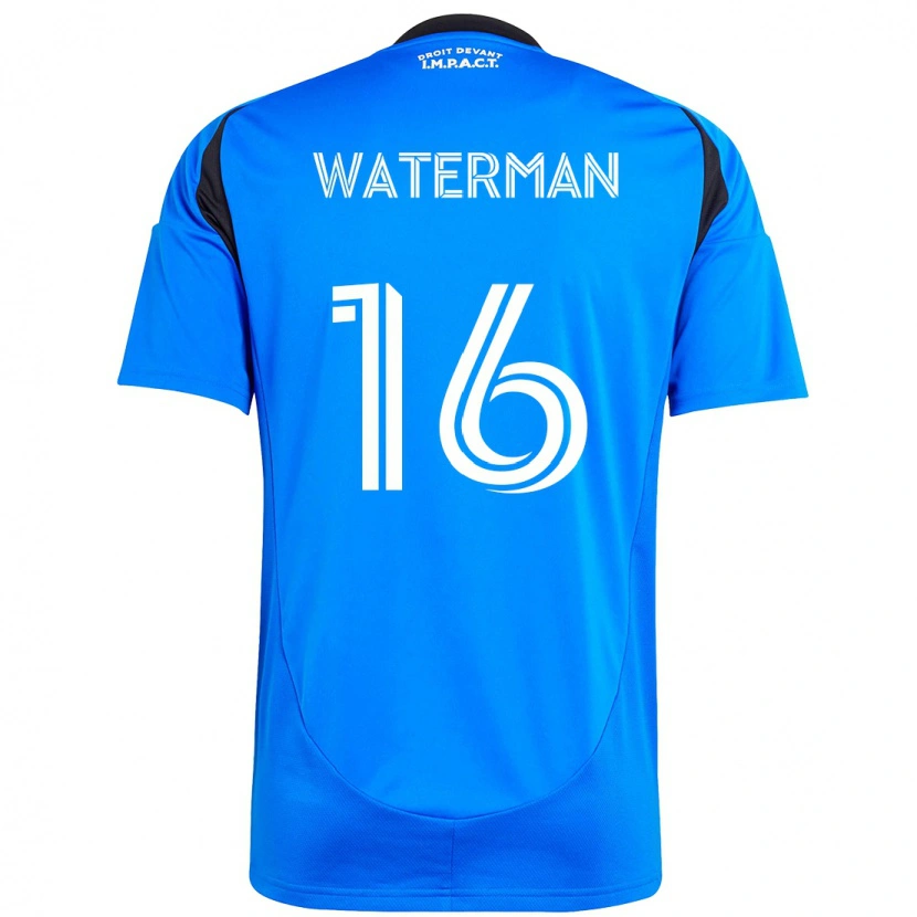 Danxen Dětské Joel Waterman #16 Nebesky Modrá Tmavě Modrá Domů Hráčské Dresy 2025/26 Dres