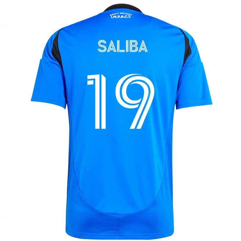 Danxen Dětské Nathan-Dylan Saliba #19 Nebesky Modrá Tmavě Modrá Domů Hráčské Dresy 2025/26 Dres