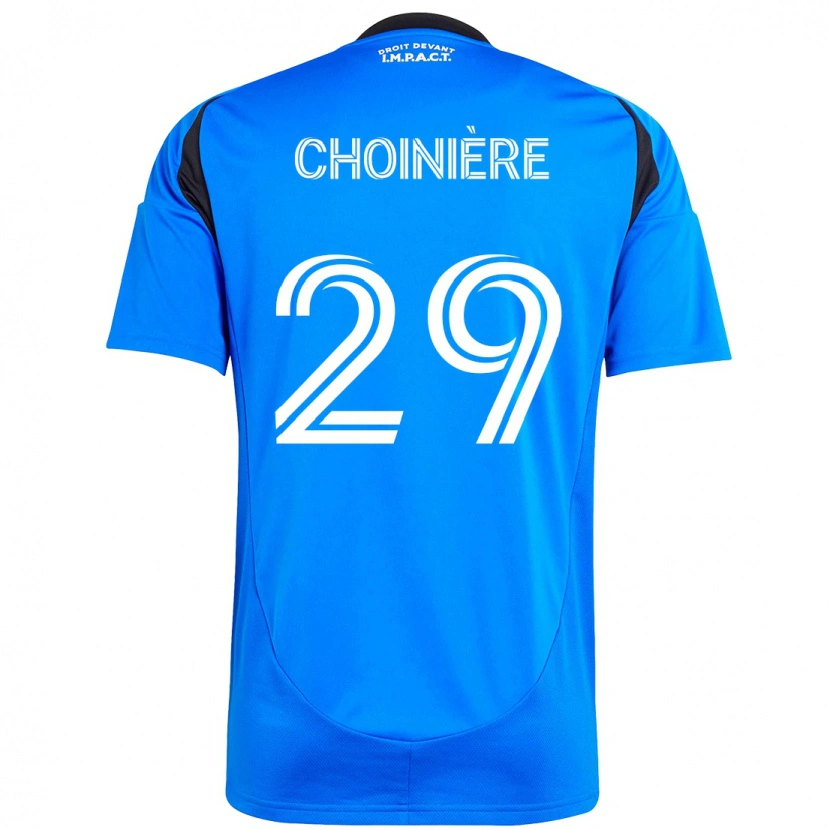 Danxen Dětské Mathieu Choinière #29 Tmavě Modrá Černá Domů Hráčské Dresy 2025/26 Dres