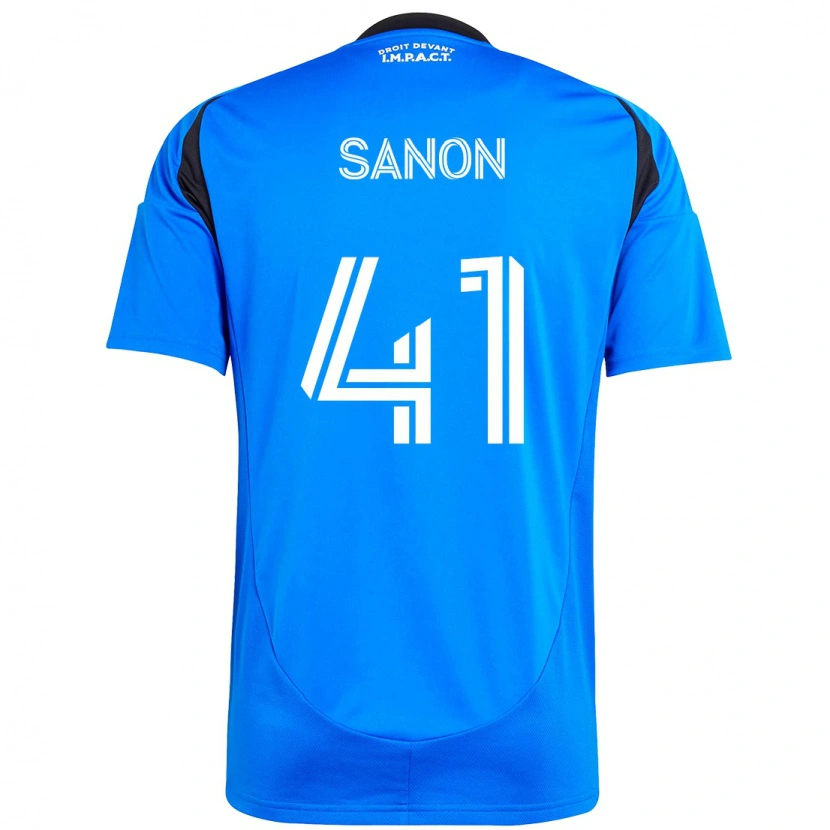 Danxen Dětské Jérémy Sanon #41 Nebesky Modrá Tmavě Modrá Domů Hráčské Dresy 2025/26 Dres