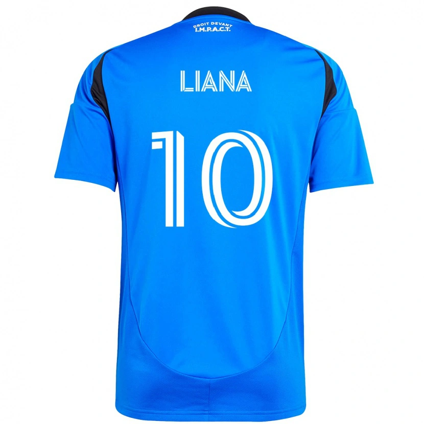 Danxen Dětské Tarasco Liana #10 Tmavě Modrá Černá Domů Hráčské Dresy 2025/26 Dres