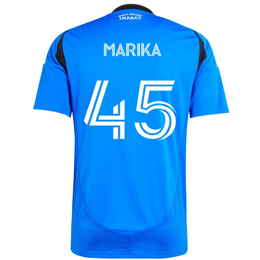 Danxen Dětské Cregheur Marika #45 Nebesky Modrá Tmavě Modrá Domů Hráčské Dresy 2025/26 Dres