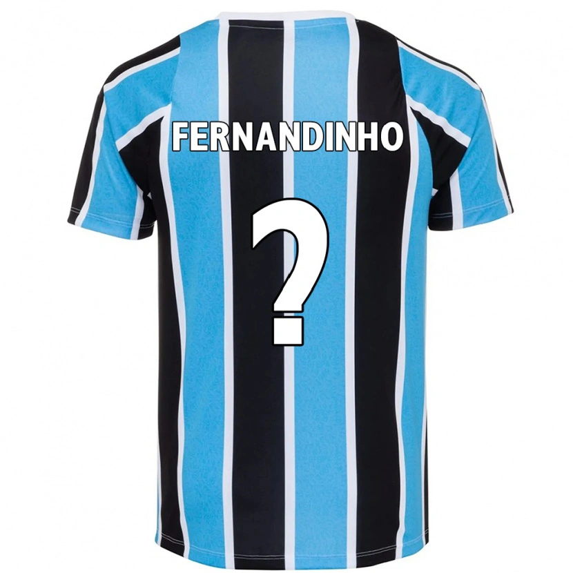 Danxen Dětské Fernandinho #0 Bílá Modrá Domů Hráčské Dresy 2025/26 Dres