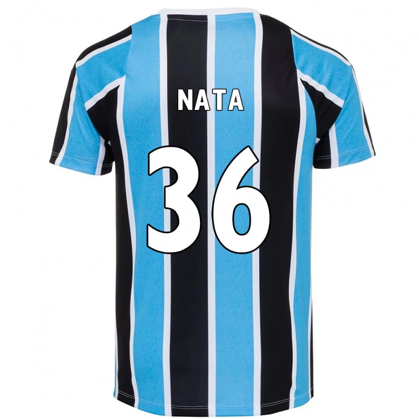 Danxen Dětské Natã #36 Bílá Modrá Domů Hráčské Dresy 2025/26 Dres