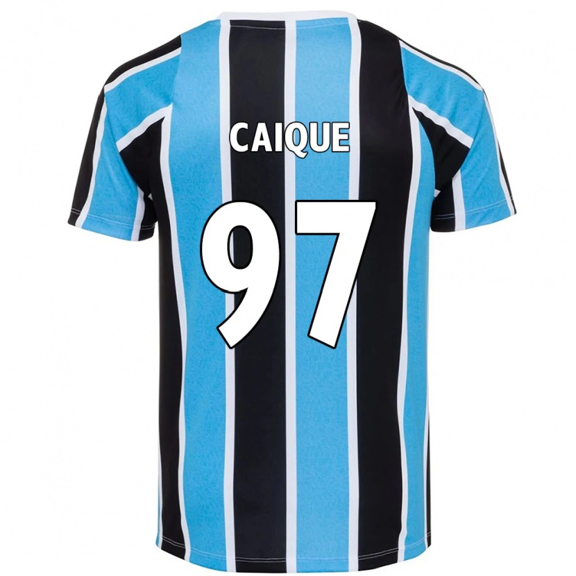 Danxen Dětské Caíque #97 Bílá Modrá Domů Hráčské Dresy 2025/26 Dres