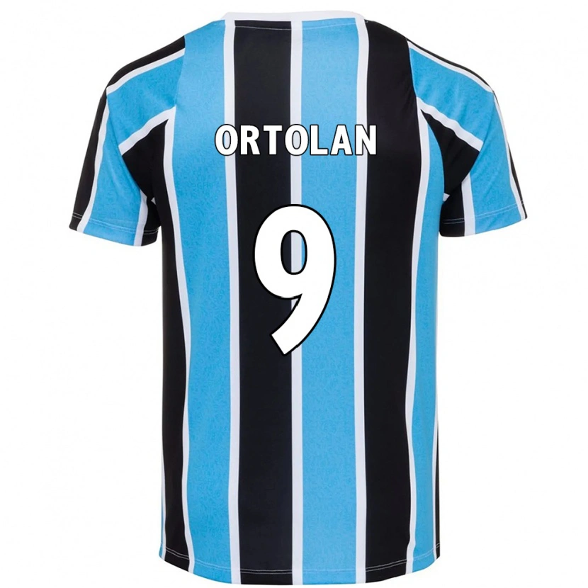 Danxen Dětské Dani Ortolan #9 Bílá Modrá Domů Hráčské Dresy 2025/26 Dres