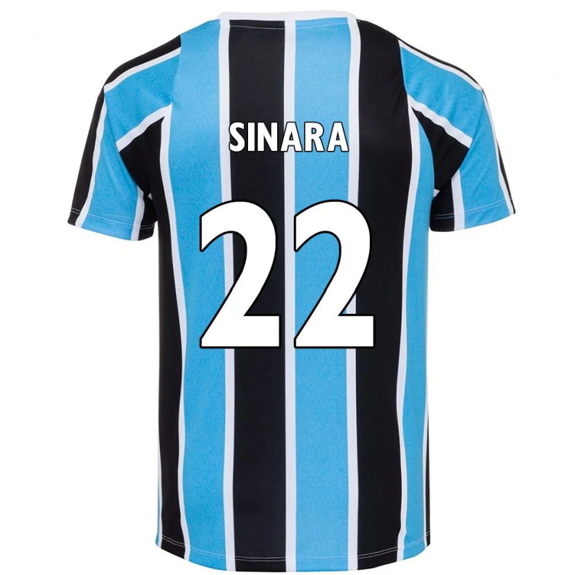 Danxen Dětské Sinara #22 Bílá Modrá Domů Hráčské Dresy 2025/26 Dres