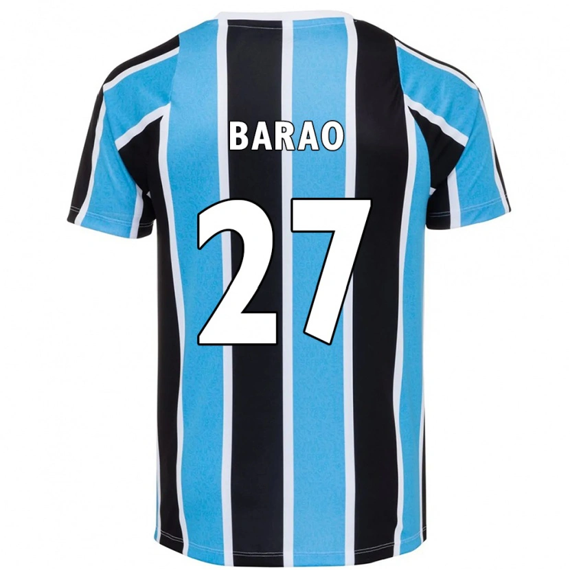 Danxen Dětské Dani Barão #27 Bílá Modrá Domů Hráčské Dresy 2025/26 Dres