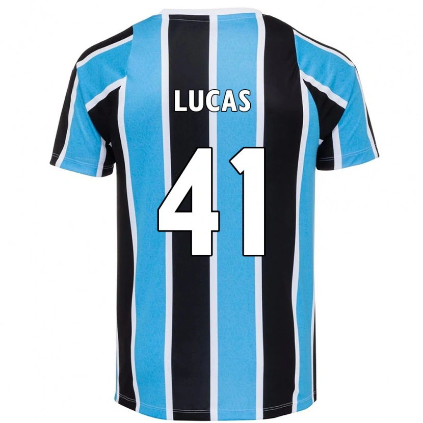 Danxen Dětské Pedro Lucas #41 Bílá Modrá Domů Hráčské Dresy 2025/26 Dres