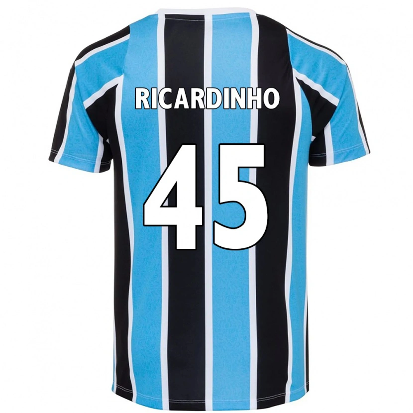 Danxen Dětské Ricardinho #45 Bílá Modrá Domů Hráčské Dresy 2025/26 Dres