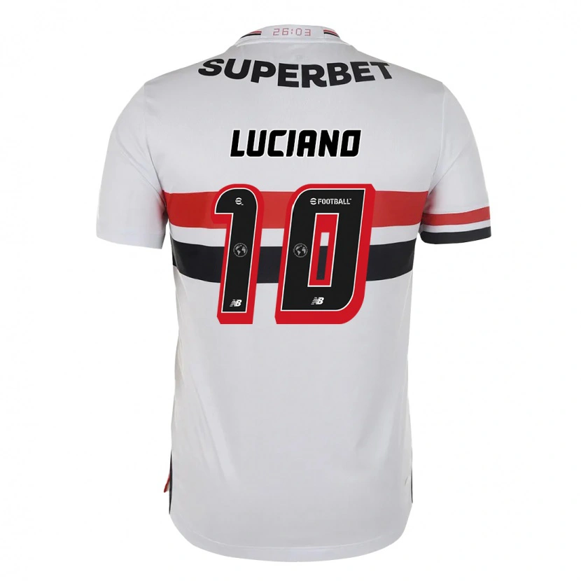 Danxen Dětské Luciano #10 Černá Červená Domů Hráčské Dresy 2025/26 Dres