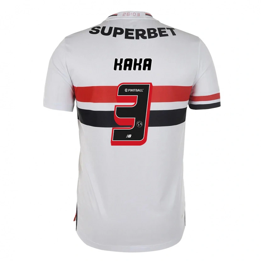 Danxen Dětské Kaká #3 Černá Červená Domů Hráčské Dresy 2025/26 Dres